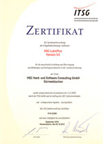 Zertifikat ITSG Zertifikat ITSG